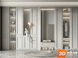 Shoe cabinet Skp Files